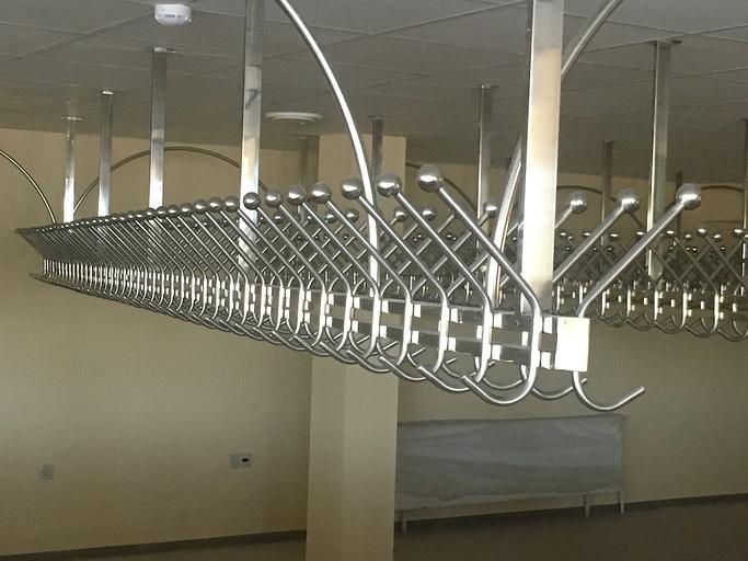 Гардеробы из нержавеющей стали фото 1