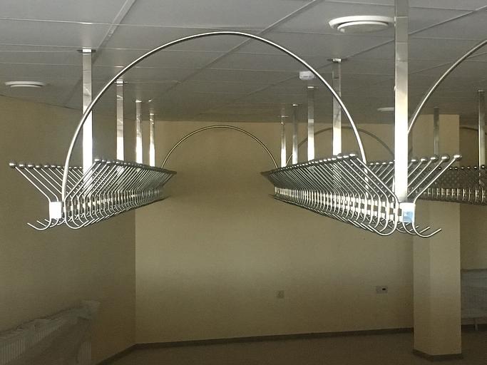 Гардеробы из нержавеющей стали фото 5