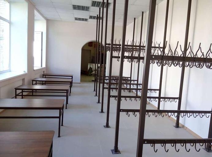 Гардеробы из нержавеющей стали фото 8