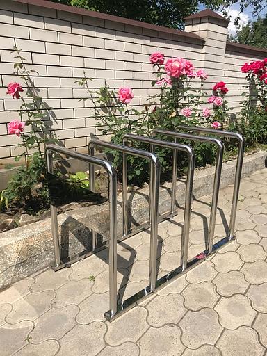 Велопарковки из нержавейки для офисов и учреждений образования фото 5