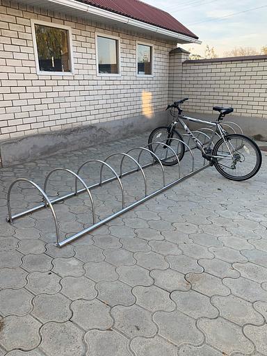 Велопарковки из нержавейки для офисов и учреждений образования фото 6