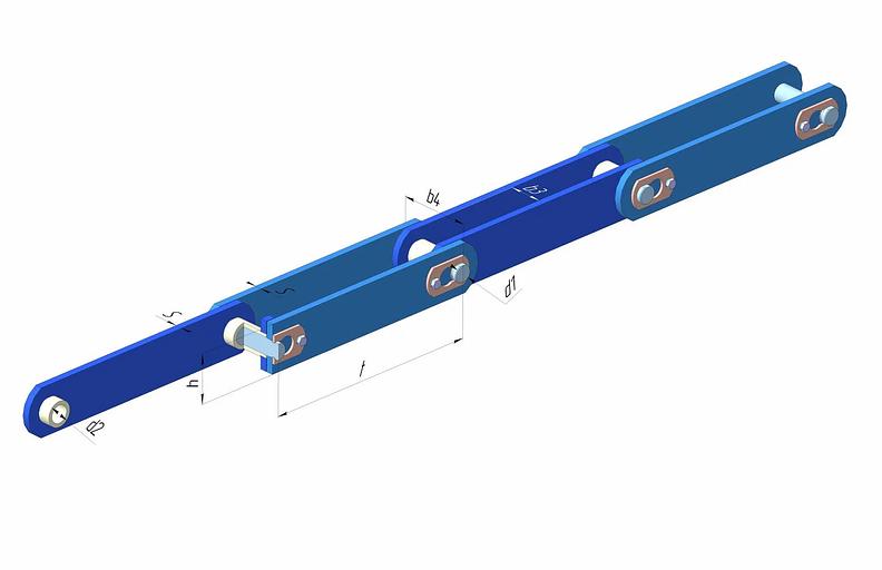 Цепь М224 по ГОСТ 588-81 фото 1