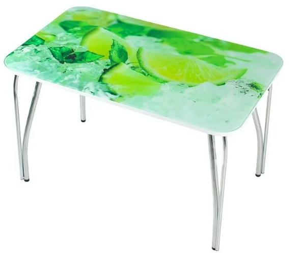 Стол прямоугольный стеклянный с фотопечатью ОПТ фото 1