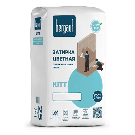 Затирка цементная Bergauf Kitt белая, 25 кг фото 1