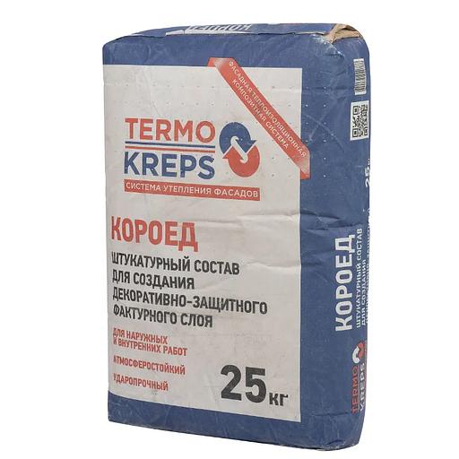 Штукатурка декоративная Termokreps короед 2,5мм 25кг фото 1