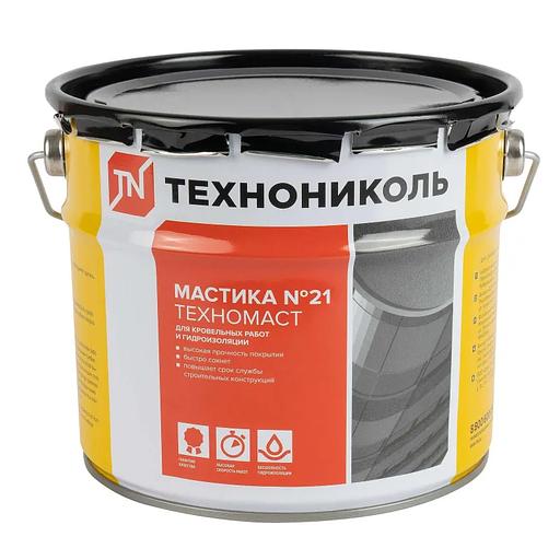 Мастика битумно-полимерная кровельная Технониколь Техномаст №21 3кг фото 1