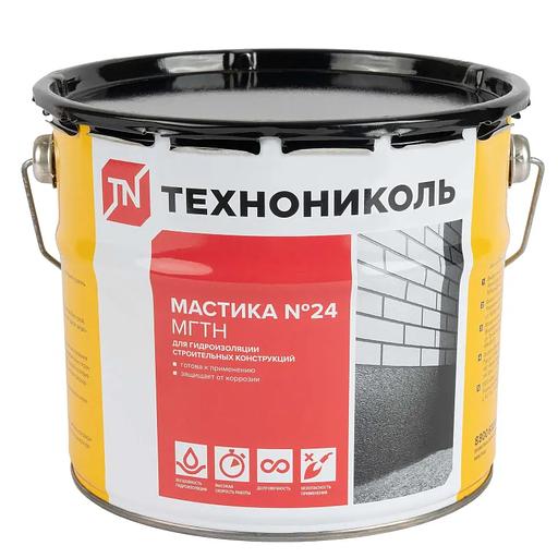 Мастика битумная гидроизоляционная Технониколь №24 3кг фото 1