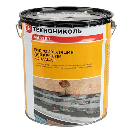 Мастика резинобитумная кровельная Технониколь AquaMast 18кг фото 1