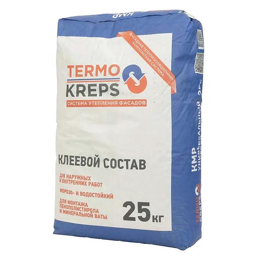 Клей для минеральной ваты и пенополистирола Termokreps КМP 25кг фото 1