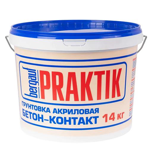 Грунтовка Bergauf Praktik бетонконтакт, 14 кг фото 1