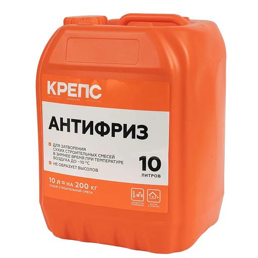 Добавка противоморозная до -10°C Крепс Антифриз 10л фото 1