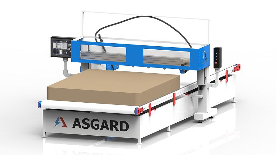 Станок Asgard RGD20 для склейки матрасов фото 4