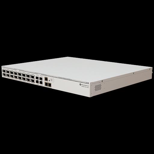 Mikrotik CRS520-4XS-16XQ-RM Коммутатор, 4SFP28, 16QSFP, 4GB Ram, 4-core CPU фото 1
