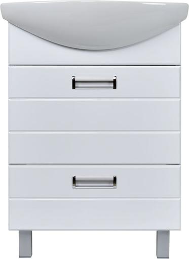 Тумба Вега 60 DORATIZ 9912.496, напольная, белая, под умывальник Балтика 60 фото 2