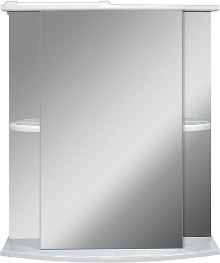 Зеркало-шкаф София 60 DORATIZ 2712.230, белый, левый с подсветкой фото 1