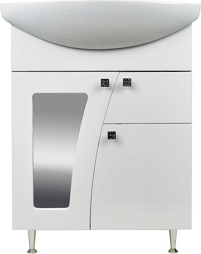 Тумба Селена 65 DORATIZ 9912.499, напольная, белая, под умывальник Элеганс фото 2