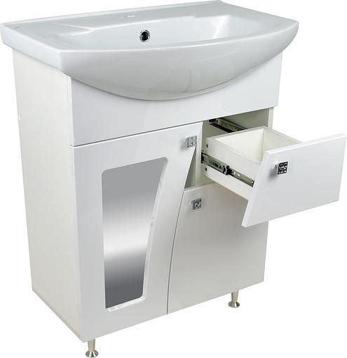 Тумба Селена 65 DORATIZ 9912.499, напольная, белая, под умывальник Элеганс фото 5