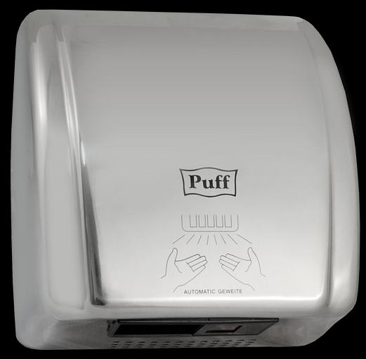 Электросушитель для рук "Puff-8851S", хром, 2,1 кВт фото 1