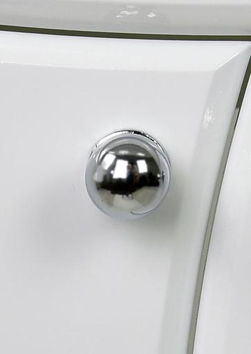 Тумба Лилия 58 DORATIZ 9911.014, напольная, белая, под умывальник Интакт фото 5