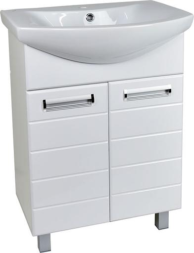 Тумба Вега 60 DORATIZ 9912.502, напольная, белая, под умывальник Балтика 60 фото 1