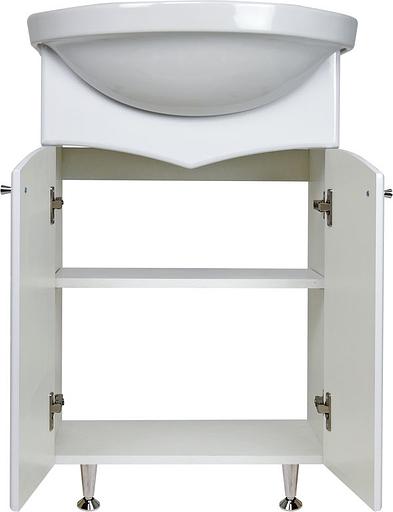 Тумба Бриз 58 DORATIZ 9912.057, напольная, белая, под умывальник Интакт фото 2