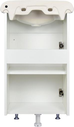 Тумба Лайт 50 DORATIZ 9911.300, напольная, белая, под умывальник Браво 50 фото 4