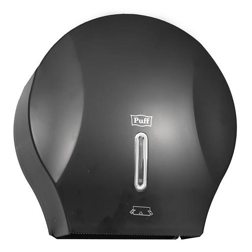 Диспенсер для туалетной бумаги Puff-7125Bl ABS-пластик, черный, 29х28х15 см фото 1