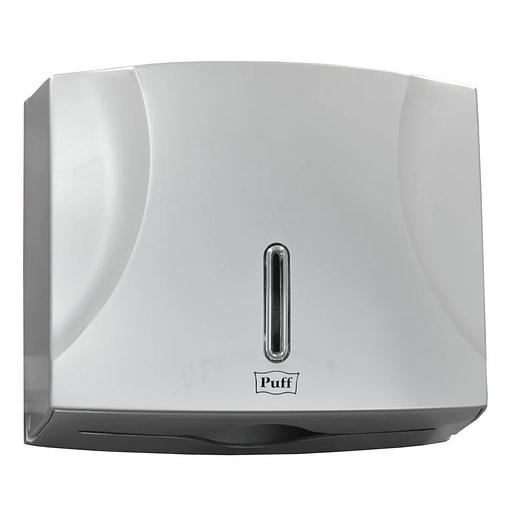 Диспенсер бумажных полотенец puff-5125S, хром, ABS-пластик, 28х24х13 см фото 1