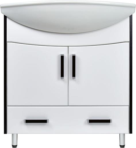 Тумба Астра 75 DORATIZ 9911.031, белая, под умывальник Стиль 75 фото 2