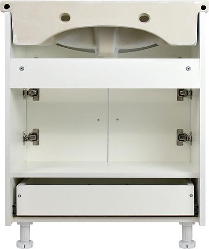 Тумба Астра 75 DORATIZ 9911.031, белая, под умывальник Стиль 75 фото 5