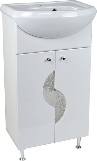 Тумба Земфира 45 DORATIZ 9908.465, напольная, белая, под умывальник Уют 45 фото 1