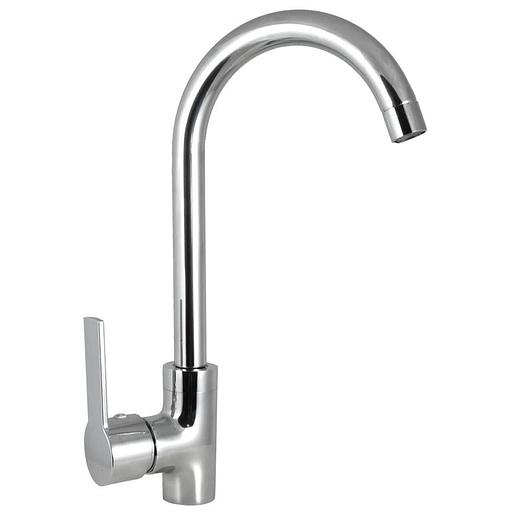 Смеситель для мойки одноручный Juguni с поворотным R-изливом, 40 картридж фото 1