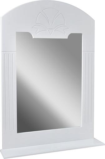 Зеркало-полка Аттика 85 DORATIZ 2711.123, белое, глянец фото 2