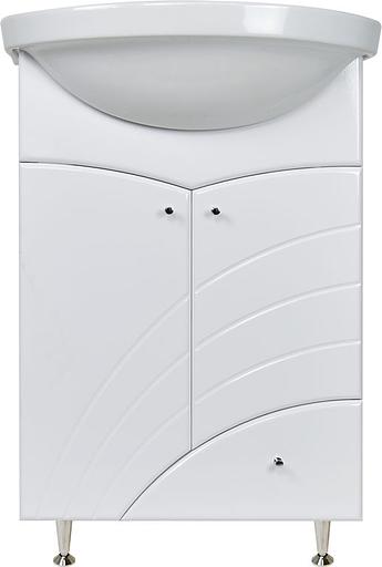 Тумба Бриз 58 DORATIZ 9912.117, напольная, белая, под умывальник Интакт фото 2