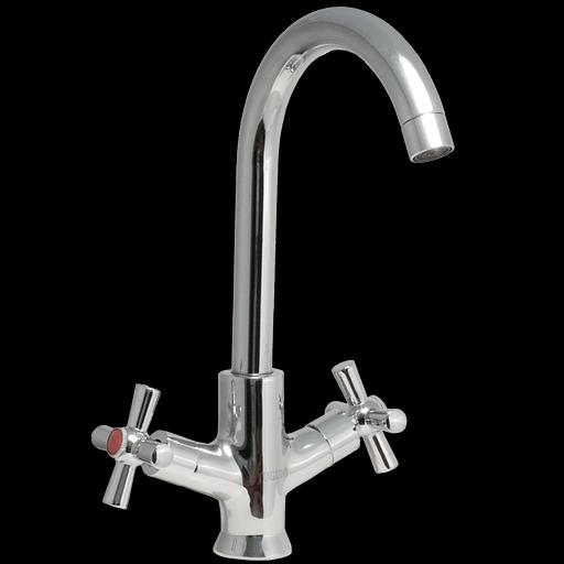 Смеситель для мойки двуручный "Juguni" с гибкой подводкой, JGN0441 фото 1