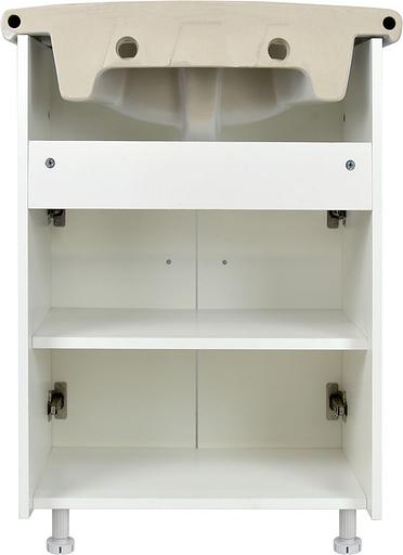 Тумба Агата 50 DORATIZ 9912.013, напольная, белая, под умывальник Акватон фото 4