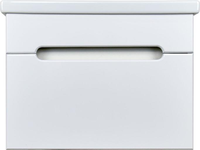 Тумба Магнолия 60 подвесная DORATIZ 9911.095, белая, под умывальник Сomo 60 фото 2