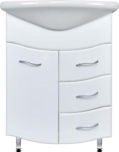 Тумба Камилла 65 DORATIZ 9911.003, белая, под умывальник Новая грань фото 2