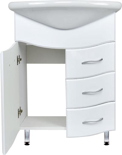 Тумба Камилла 65 DORATIZ 9911.003, белая, под умывальник Новая грань фото 3
