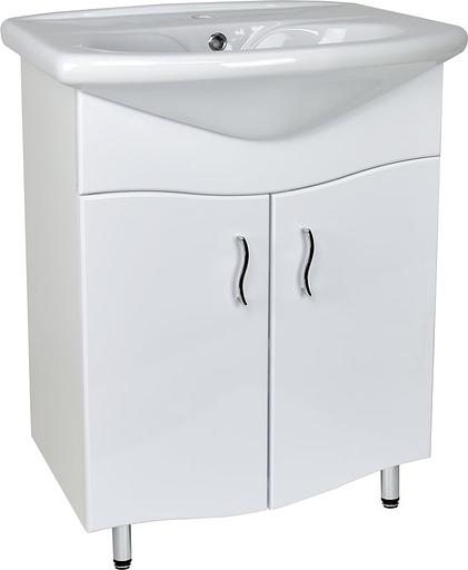 Тумба Камилла 65 DORATIZ 9911.013, белая, под умывальник Новая грань фото 1