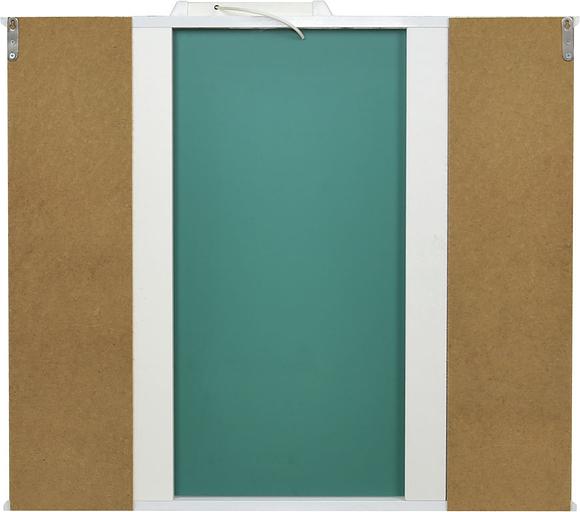 Зеркало-шкаф Элегант 105 DORATIZ 2711.052, белый с подсветкой фото 4