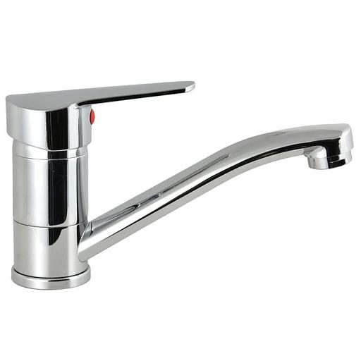 Латунный смеситель для умывальника одноручный Istok life, поворотный излив фото 1