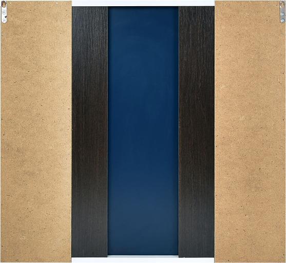 Зеркало-шкаф Мираж 80 DORATIZ 2711.110, белый, венге фото 4