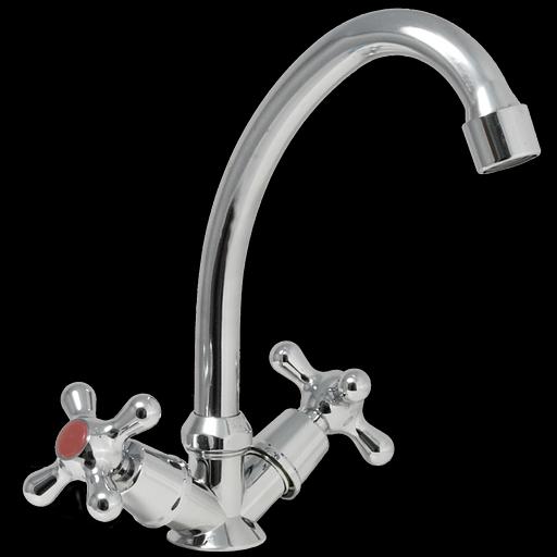 Смеситель для мойки двуручный "Istok life" фото 1