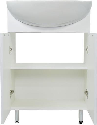 Тумба Афина 55 DORATIZ 9912.473, напольная, белая, под умывальник Уют 55 фото 3