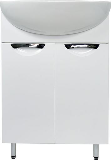Тумба Афина 50 DORATIZ 9912.472, напольная, белая, под умывальник Уют 50 фото 2