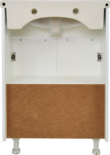 Тумба Афина 50 DORATIZ 9912.472, напольная, белая, под умывальник Уют 50 фото 4