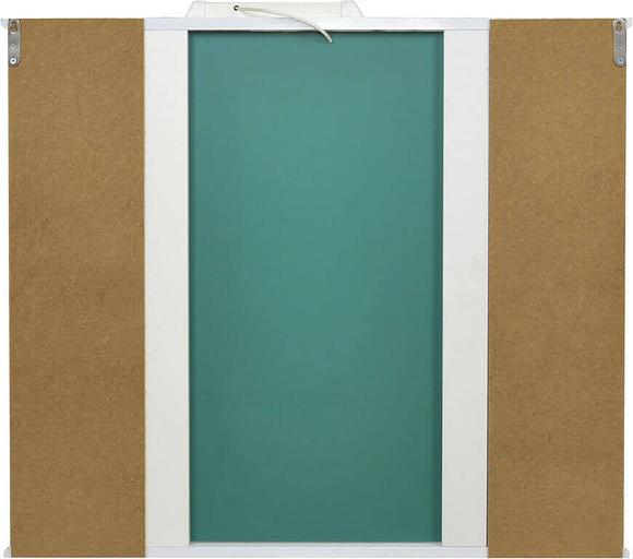 Зеркало-шкаф Элегант 85 DORATIZ 2711.051, белый с подсветкой фото 4