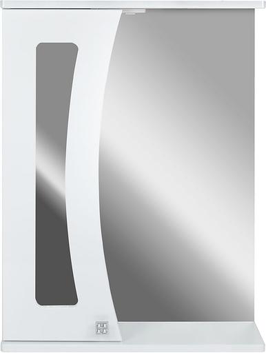 Зеркало-шкаф Селена 60 DORATIZ 2711.140, белый со стеклом фото 1