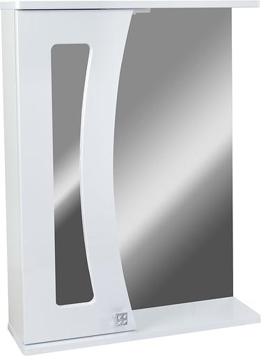 Зеркало-шкаф Селена 60 DORATIZ 2711.140, белый со стеклом фото 2